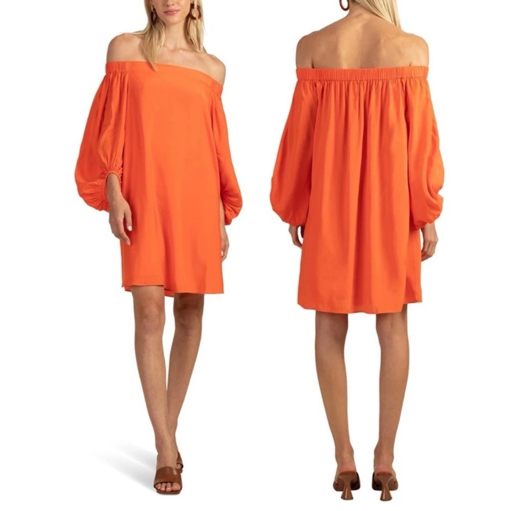 Trina Turk Fire Island Orange Windward Dress